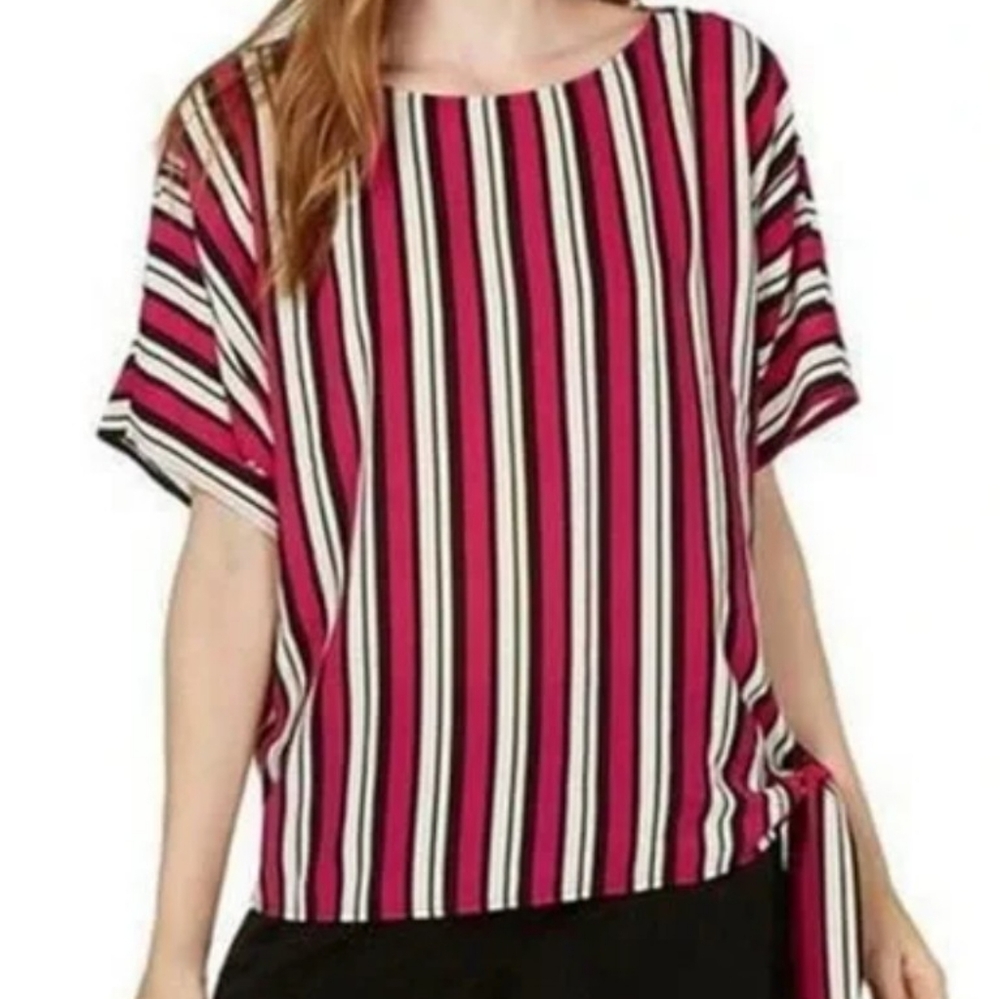 Michael Kors Striped Top Size L